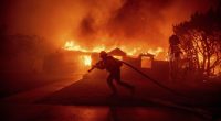 What is the 'ember cast' of the LA wildfires?