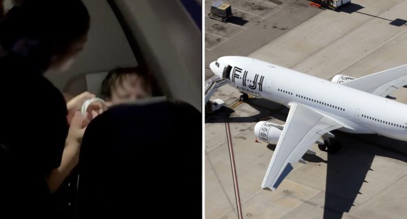 Woman restrained with duct tape after outburst in Fiji Airways flight