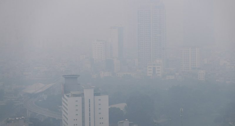 Hanoi's air is so dire that it has been ranked as the world's most polluted city,