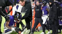 Zay Flowers exits early with knee injury in Ravens worry before playoffs