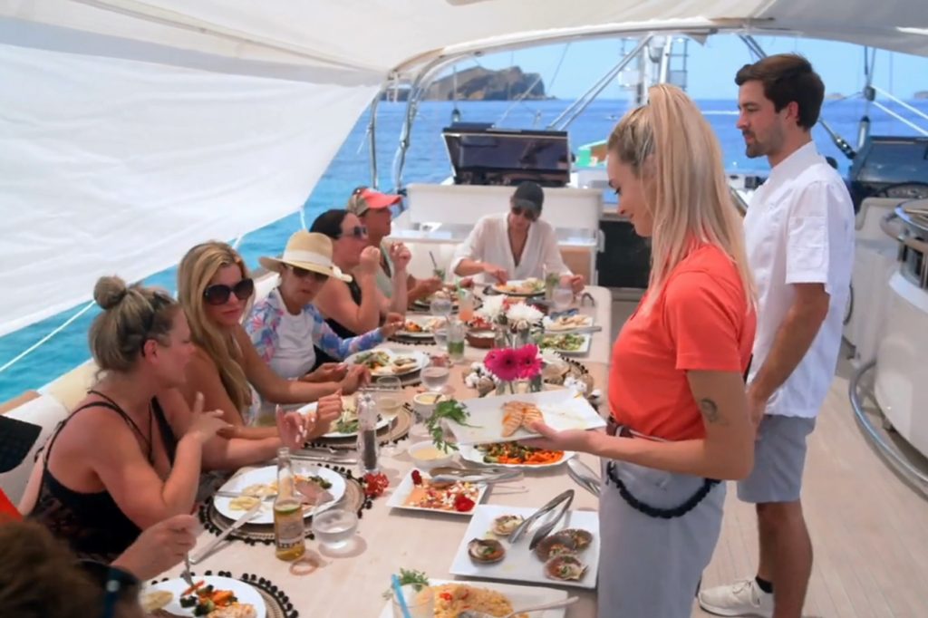 ‘Below Deck Sailing Yacht’ exclusive clip: Chef Cloyce Martin bails out stew Diana Cruz after she confuses guests' dietary restrictions
