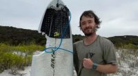 Dale Kittow was initially rattled by the encounter at Cheynes Beach.