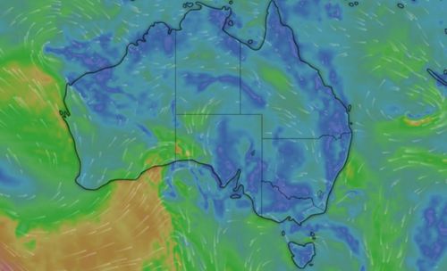 Storm warning for east coast of Australia