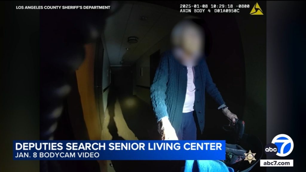 100-year-old woman rescued by deputies as Eaton Fire approached senior living facility in Altadena