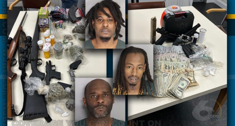 2 drug houses shut down in Aiken Co., 3 men arrested