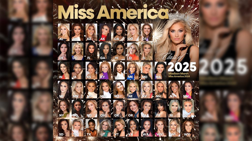 52 women compete for Miss America 2025 crown