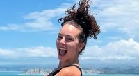 Abbie Chatfield shocks as she licks boyfriend Adam Hyde's bottom during Peking Duk gig in New Zealand