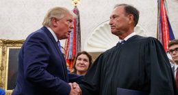 Alito says he spoke to Trump before appeal was filed