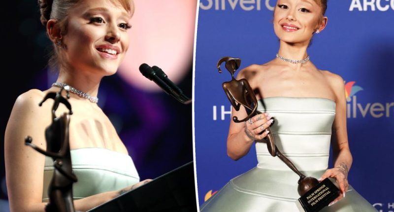 Ariana Grande, 31, thanks ‘Botox and Juvederm’ while accepting rising star award