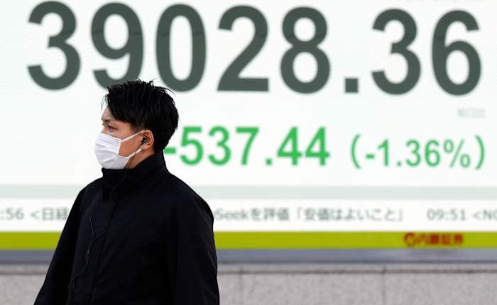 Asia shares are mixed after a US tech selloff as a Chinese rival joins the global AI frenzy