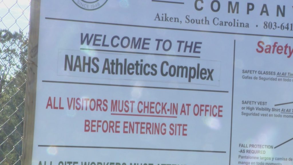 Athletic Complex construction on time and under budget at North Augusta High School