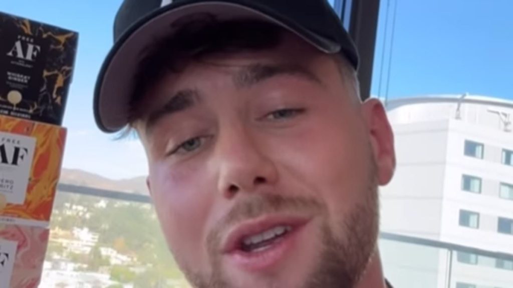 Aussie reality TV star declares he's sober after admitting to getting so drunk he'd 'pee the bed'