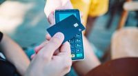 Credit card stock image