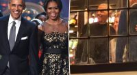 Barack Obama met with cheers at DC restaurant without Michelle