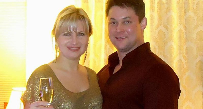 A personal photo of Joseph and Olga Connell