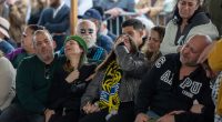 The family of Israeli soldier Sergeant Yahav Maayan who was killed in combat in the Gaza Strip, attends his funeral at a military cemetery in Modiin, Israel, Sunday, Jan. 12, 2025. (AP Photo/Ohad Zwigenberg)