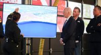 Biden visited Los Angeles area fire station for wildfire briefing
