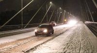Big Freeze grips Britain: Snow storm causes travel mayhem, with flights grounded in Bristol and roads iced, and blackouts in England and Wales - as amber alert is issued with more than a FOOT set to fall