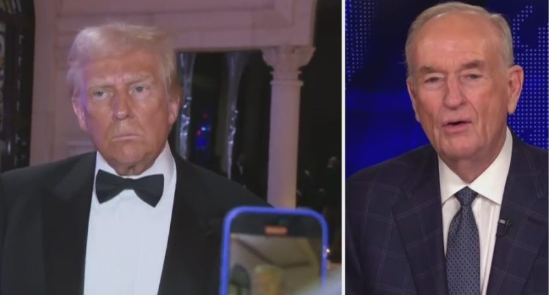 Bill O'Reilly was in a 'Cabinet meeting' during Mar-a-lago visit