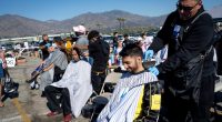 Black hairstylists do LA fire victims' hair, braids for free