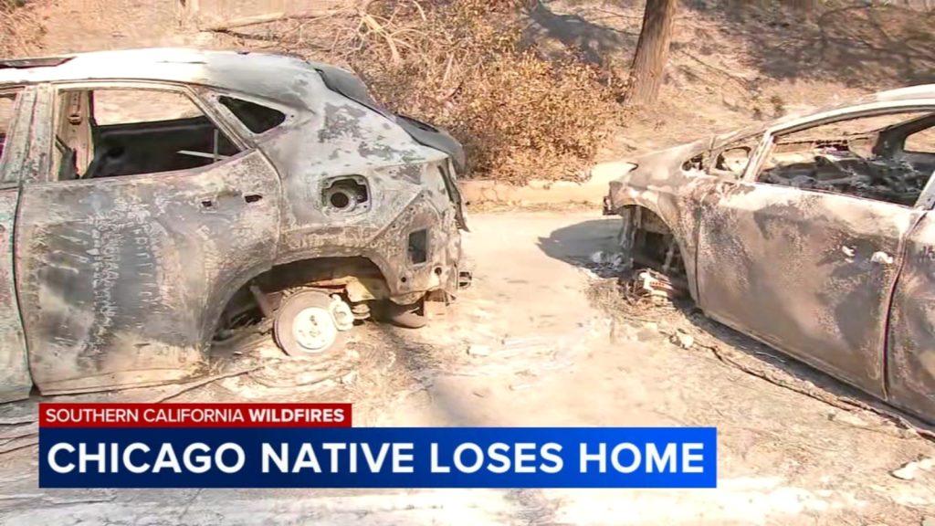 California fires in LA: Highland Park native Smashing Pumpkins singer Billy Corgan evacuates; other Chicagoans threatened by blaze