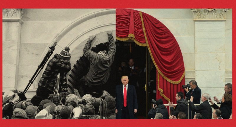 Capitol riot memories linger on the ground where Trump will take the oath of office