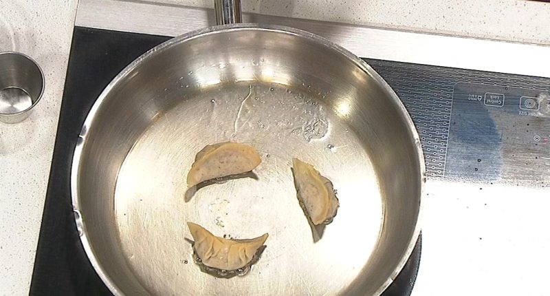 Cebu Chicago Chef Malvin Tan shares crispy crab scallion dumpling recipe from 2025 Restaurant Week menu on Cooking up a Storm