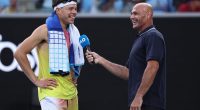 Channel Nine star's risky gag about Ben Shelton backfires at the Australian Open as the star asks, 'Is that a black joke?'