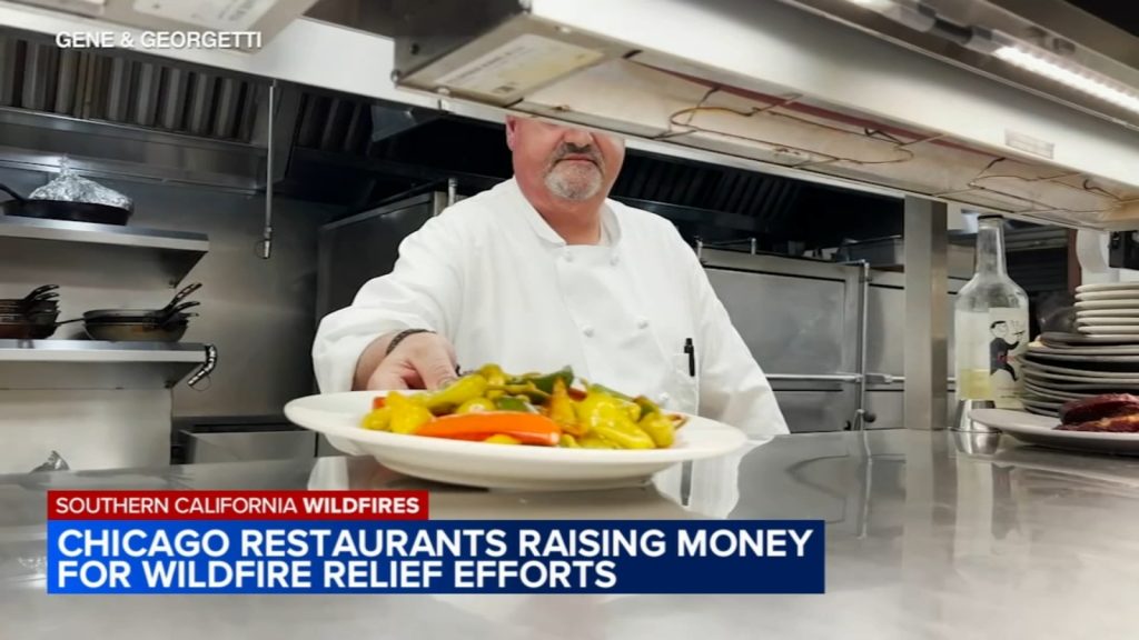 Chicago restaurants raise money for Southern California wildfire relief with Chicago Chefs Cook nonprofit