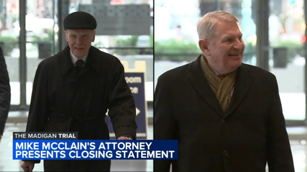 Closing arguments end; jury gets final instructions in former IL Speaker Mike Madigan corruption trial