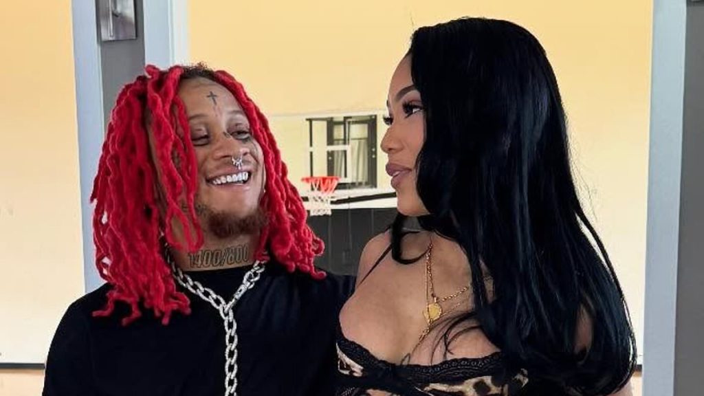 Coi Leray is pregnant: Rapper reveals she is expecting first child with on-again boyfriend Trippie Redd