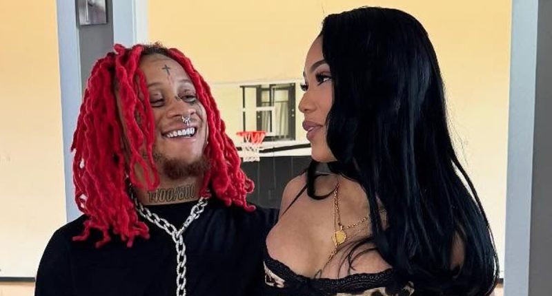 Coi Leray is pregnant: Rapper reveals she is expecting first child with on-again boyfriend Trippie Redd