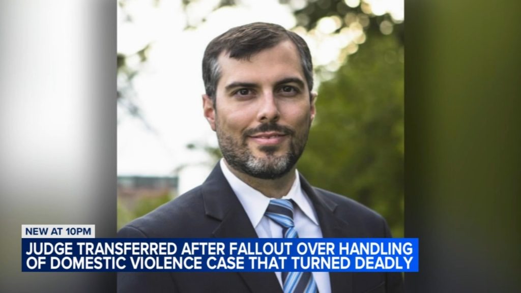 Cook County Judge Thomas E. Nowinski moved off domestic violence cases after 2 suspects allegedly kill woman, child