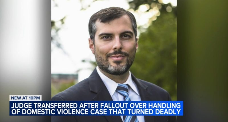 Cook County Judge Thomas E. Nowinski moved off domestic violence cases after 2 suspects allegedly kill woman, child