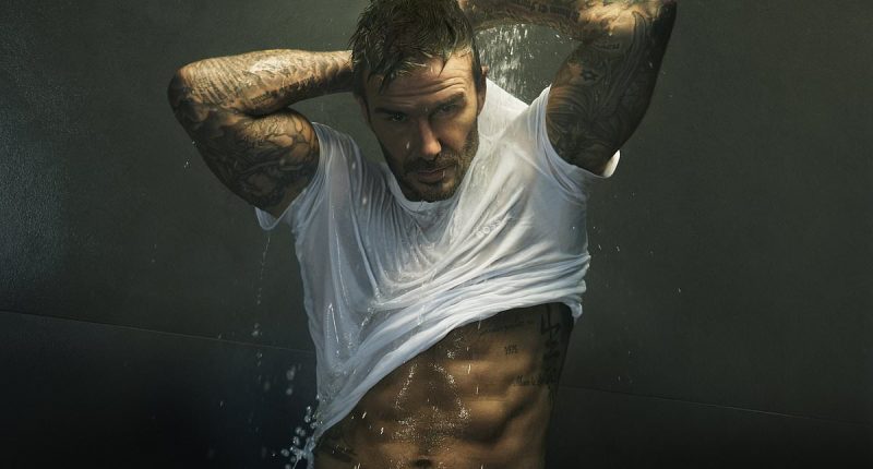 David Beckham, 50, strips down for his most risqué shoot EVER