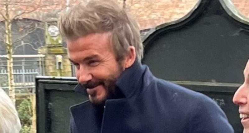 David Beckham, Sir Alex Ferguson and Man United's entire first-team squad pay tribute at funeral of beloved receptionist Kath Phipps, who died aged 85 after 55 years working at the club