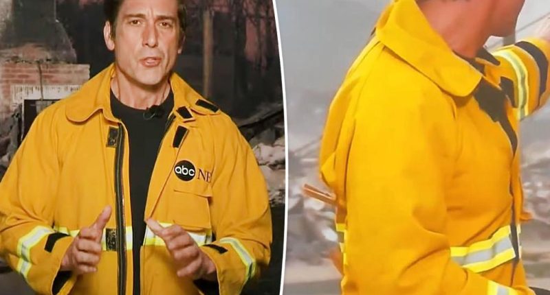 David Muir ditches ‘narcissistic’ clothespin as he returns to the air to cover LA fires