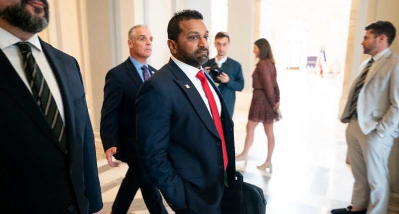 Democrats demand Patel information in special counsel's classified documents report