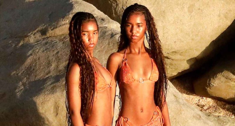 Diddy’s Twin Daughters Vacation in Luxurious St. Barts: Photos