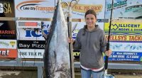 Emma Spiteri catches record-breaking bluefin tuna