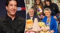 Even David Schwimmer tears up watching ‘The Great British Bake Off’
