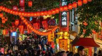 Chinese New Year celebrations.