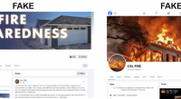 Fake Cal Fire social media accounts are asking for donations
