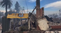 Beverley Hills home after LA wildfires, January 2025