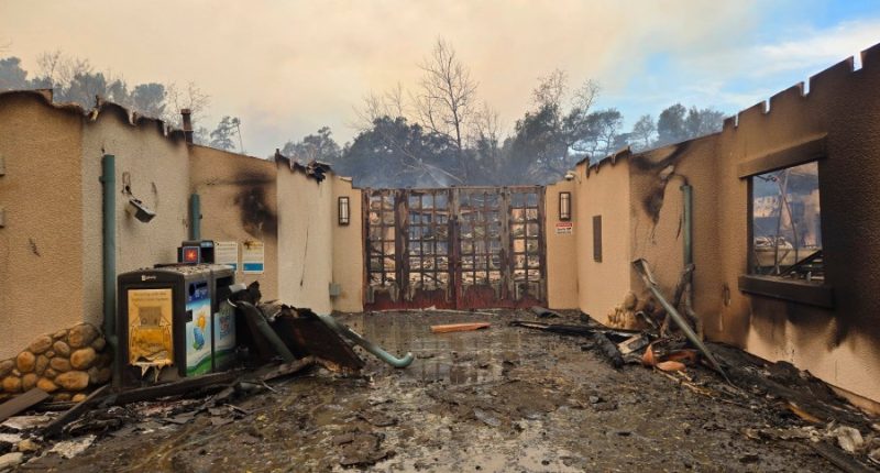 Fires burn Los Angeles schools and destroy outdoor education sanctuaries