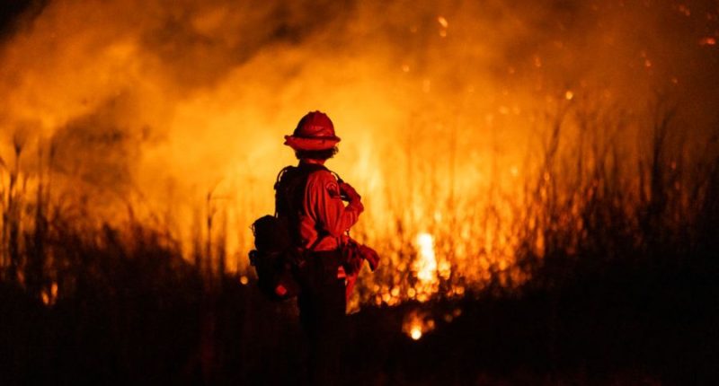 First residents allowed back to communities ravaged by LA fires
