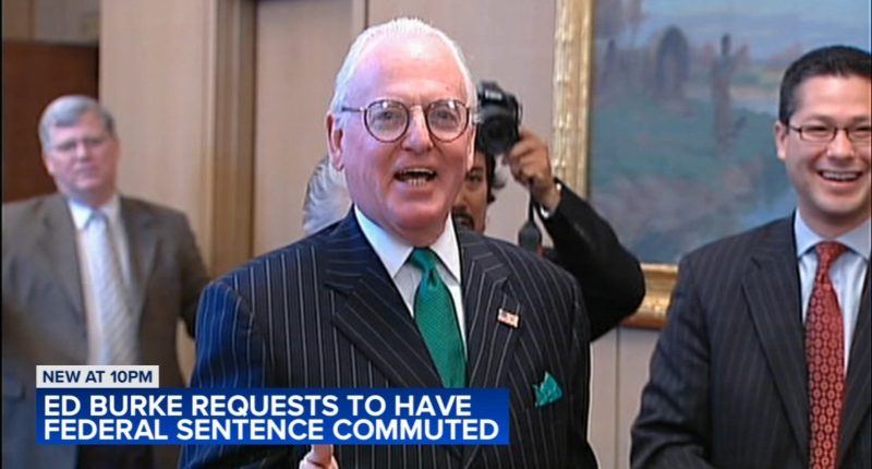Former Chicago Alderman Ed Burke requests to have federal sentence commuted for corruption convictions