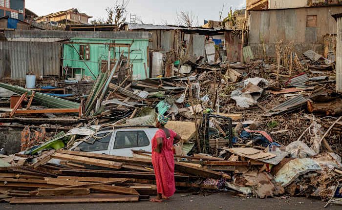 France's battered Mayotte islands hit by a new tropical storm just weeks after a devastating cyclone