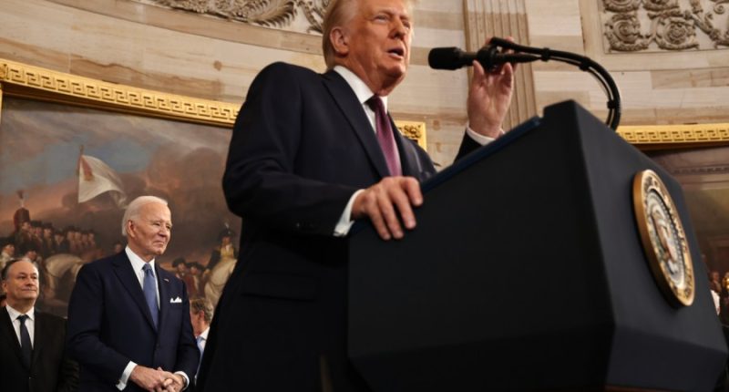 GOP leaders stare down legislative minefield after Trump's Day 1 blitz