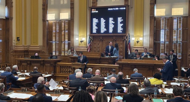 Georgia lawmakers meet for first day of 2025 legislative session